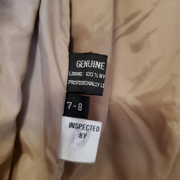 Vintage Brown Bomber Jacket - Picture 4 of 9